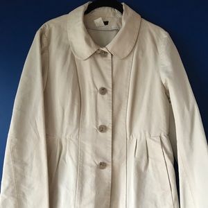 J Crew sz 8 khaki faille peplum blazer